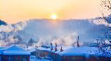 雪鄉日出
